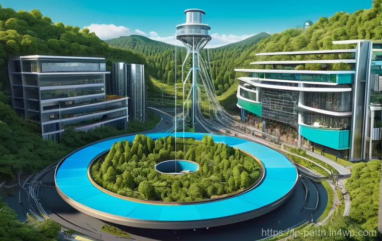자원순환 경제에서의 물질 흐름 분석 - **Prompt 1: The Invisible Journey of "Mono" in a Circular Economy**
    "A vibrant, detailed illustr...